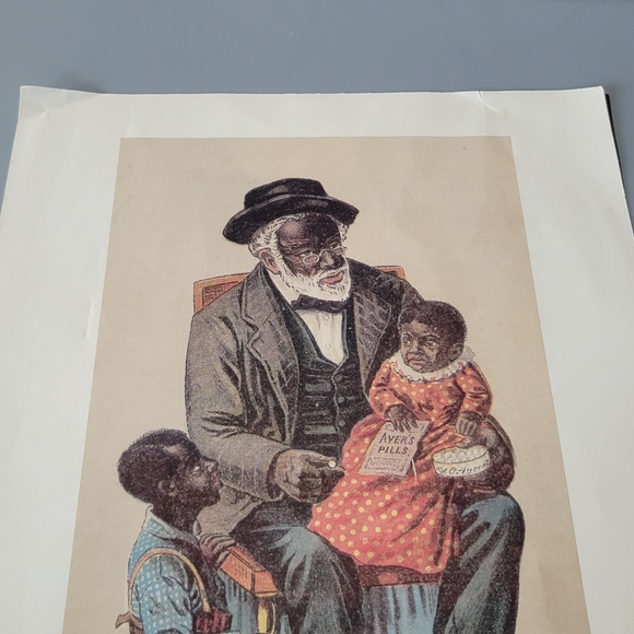 Vintage Ayer's Cathartic Pills. (The Country Doctor) Print - Picture 4 of 11